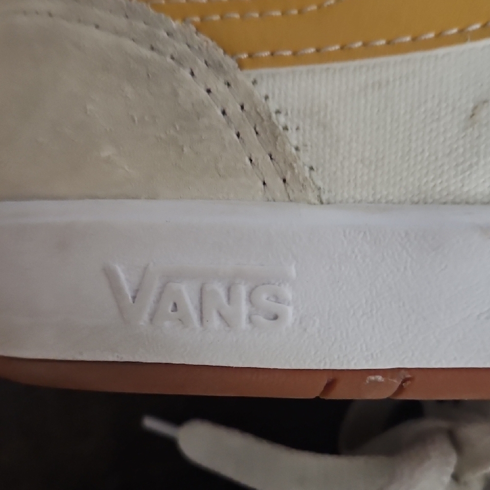 Vans Ultra RANGE 2.0, Cream and MUSTARD/yellow Athletic Shoes - Picture 13 of 13